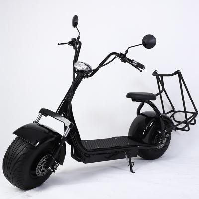 China Large Steel EEC COC EU Wheel Citycoco Golf 2000W Low Person Adult Electric Scooter For Salt for sale