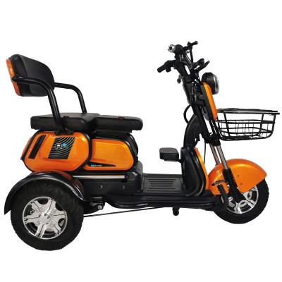 China Best Price 48V20Ah Lead Acid Battery Powered Passenger Electric Tricycle For Adults for sale