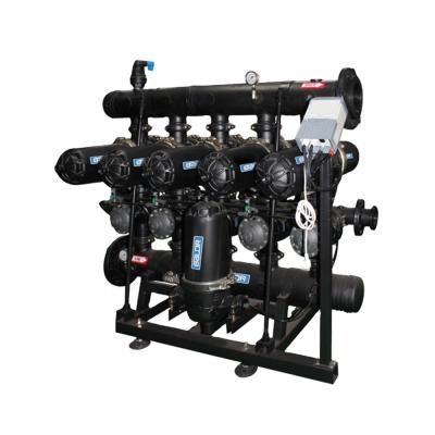 China Smooth H Type Automatic Backwash Disc Filtration 4 Filtration 4 Inch Unit H System for sale