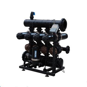 China Type 4 Unit Backwash Agriculture Irrigation Disc Filtration System Auto Backwash Filtration System 3 Inch H Filter for sale