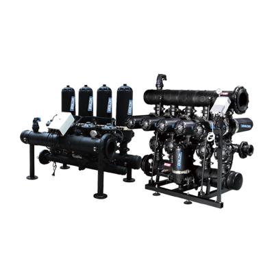 China Smooth filtration T type 3 inch 6 unit automatic disc backwash system for farm irrigation automatic disc filtration system filter for sale