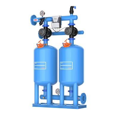 China Automatic Water Filtration 20 Inch Single Chamber Sand Media Filtration System For Farm Irrigation for sale