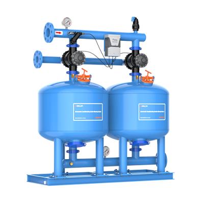 China Automatic Water Filtration 30 Inch Single Chamber Sand Media Filtration System For Farm Irrigation for sale