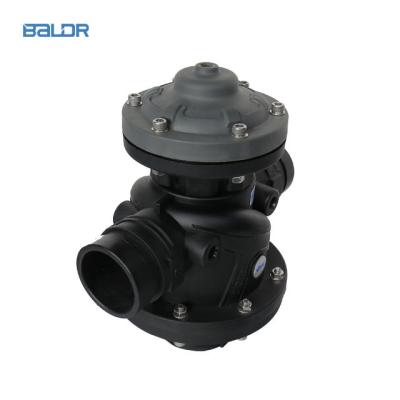 China Agriculture Irrigation 2 Inch 2 Chamber Three Way Irrigation Flush Control Valve From Drain Port With Straight Flow For Farm Irrigation System for sale