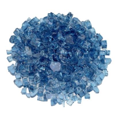 China The extremely durable safe fire stored Pit Glass without reflected in Pacific Blue for sale