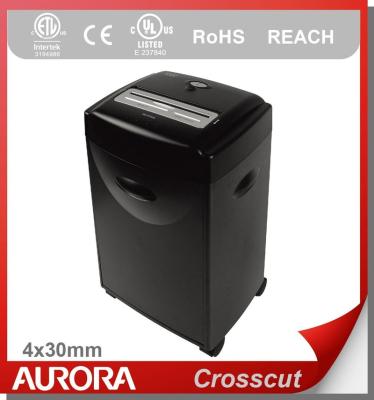 China Aurora AS1500CD Plastic Paper Shredder, 15 sheet (A4) Cross cut 4x30mm,Medium Duty Shredding machine for Office & SOHO Normal for sale