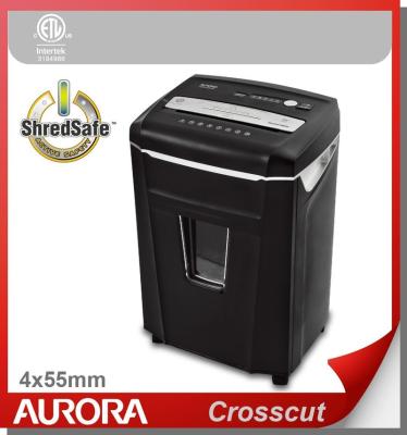 China The Aurora AS1430CD Plastic Paper Shredder, 14sheet (A4) 4x25mm Cross Cut, Medium Duty Shredder Machine for Office and SOHO Normal for sale