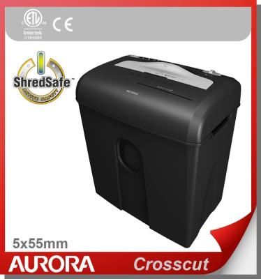 China The Aurora AS1030CD Plastic Paper Shredder, 10sheet (A4) Cross Cut 5x55mm, Medium Duty Shredding Machine for Office and SOHO Normal for sale