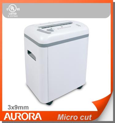 China The Aurora AS616MQ Plastic Paper Shredder, 6 Sheets (A4) Micro 3x9mm Cut, Low Power Shredder Machine for Home and Normal Office for sale