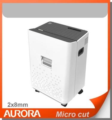 China The Aurora AS066 Plastic Paper Shredder, 6 Sheets (A4) Micro 2x8mm Cut, Low Power Shredder Machine for Home and Normal Office for sale