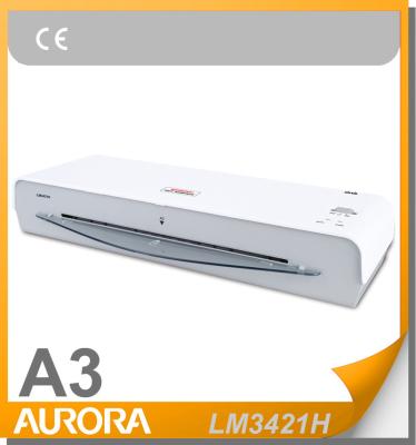 China Aurora LM3421H Hot Laminator, A3 5 Min Heat Up Time, A3 Pouch 100/150mic Thickness for sale