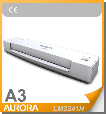 China Aurora LM3241H hot laminator, A3 3~5min heat up time, A3 pouch 100mic thickness for sale