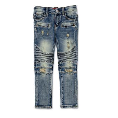 China YSJ Boot Cut Jeans Pants Kids Boy Jeans For Autumn Kids Clothing Baby Skinny Denim Pants Trousers For Baby for sale