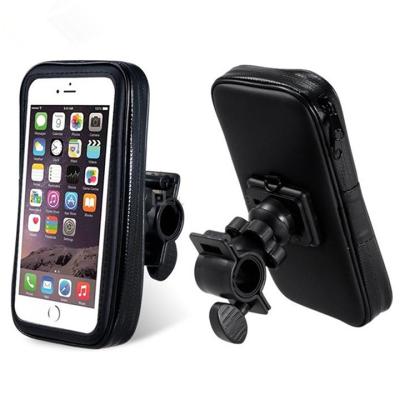 China Universal Mobile Adjustable High Quality Phone Bag Mount Waterproof Phone Bike Bicycle Bike Holder for sale