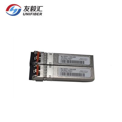 China 10G SFP+ 1550nm 40km, SFP-10G-ER40 Transceiver-Modul des Monomode--10G 40km SFP zu verkaufen