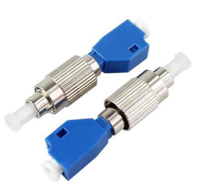 China Adapter-Faseroptik FC LC, FC-Mann LC-zum weiblichen hybriden Optikfaseradapter, hybrider Schottdurchführungsadapter zu verkaufen