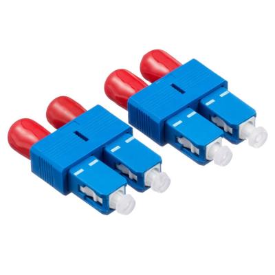 China SC male FC female fiber optic adapter,singlemode duplex/simplex Hybrid Fiber connector for sale