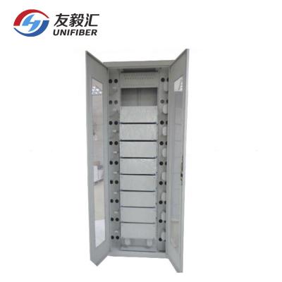 Chine plancher 42U tenant le Cabinet de distribution optique de noyau d'ODF 576 à vendre