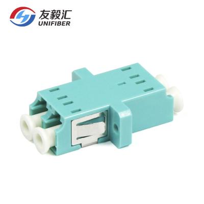 China LC/UPC aan LC/UPC Duplex de Vezel Optische Adapter van OM3 OM4 Te koop