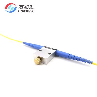 China Atenuador variable en línea ajustable manual MVOA 1550nm de la fibra óptica en venta