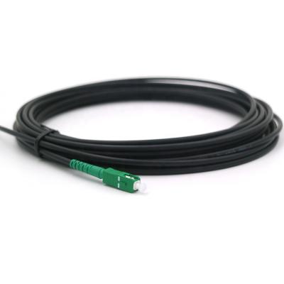 Κίνα LSZH G657A2 5.0mm APC Sc πλεξίδων ινών FTTH καλώδιο πτώσης CATV προς πώληση