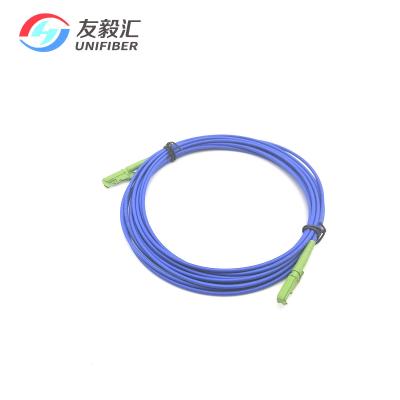 China 1550nm PM Vezel Flardkoord E2000/APC 3.0mm 1m Langzame As voor FTTP Te koop