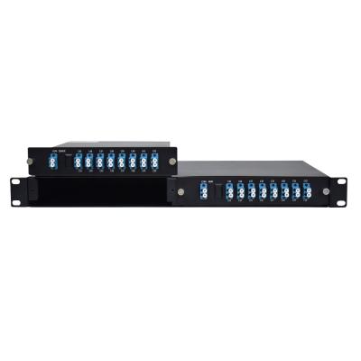 Chine Bâti de range-cassettes de la fente LGX de 16CH DWDM Mux Demux C35-C50 LC UPC 2 à vendre