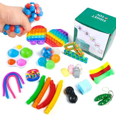 China Wholesale Kids/Adults Amazon Hot Selling 29 Pcs Set Color Box Busy Person Toys Pack for sale