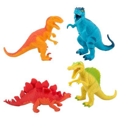 China Kids / Adults TPR Dinosaur Filled With EPS Beads For Kids Relaxation Squeeze Soft Dinosaur Toys for sale