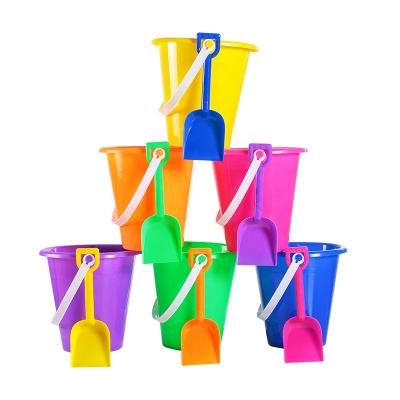 China Wholesale Custom Plastic Beach Bucket Kids Beach Toys Sand Toys Baby Outdoor Beach Toy Buckets for sale