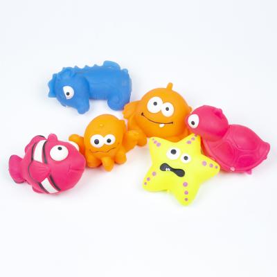 China Wholesale Sea Animal Kid TPR Toy Sea Animal Anti-stress Starfish Hippo Squeeze Toy for sale