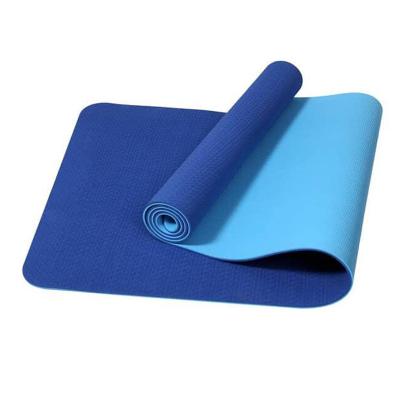 China Hot Selling Comfortable Happy Fitness Comfort Foam Avoid Knees 8mm Sore Durable Non-slip Rubber Yoga Mat for sale