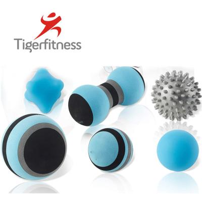 China Wholesale 2020 Tiger Fitness Wholesale 2020 TPR Rubber/Silicone/PVC/EVA Adjustable Lightweight Rubber/Silicone/PVC/EVA Massage Roller Foam Peanut Ball for sale