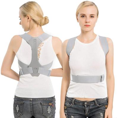 China Velvet/Sponge OEM Freedom Adjustable Shoulder Support Brace Clavicle Brace Upper Back Posture Corrector for sale