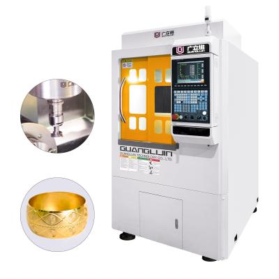 China Jewelry máquina de fresado CNC de precisión vertical y horizontal de nueve ejes máquina en venta