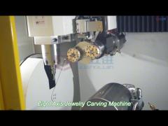 g8-380 jewelry carving and milling eight axis machine