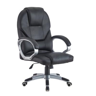 China Wholesale Convertible Indoor Modern High Back Ergonomic PU Swivel Office Chair OEM Produce Office Executive Luxury Leather Chair for sale