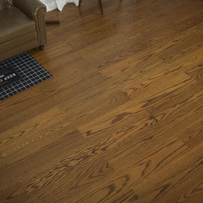 China Modern Interior Real 3 Layer Red Oak Flooring Engineered Flooring Rubber Timber Timber Flooring for sale