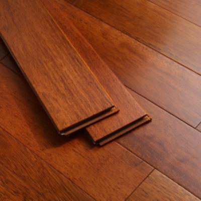 China Indoor Merbau Solid Wood Flooring Teak Color In Door Hardwood Flooring for sale