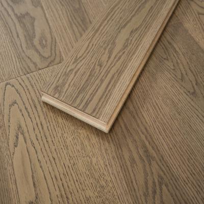 China Modern Rubber Wood Parquet Chinese Manufacturers 15mm Oak Engineered Wood Flooring for sale