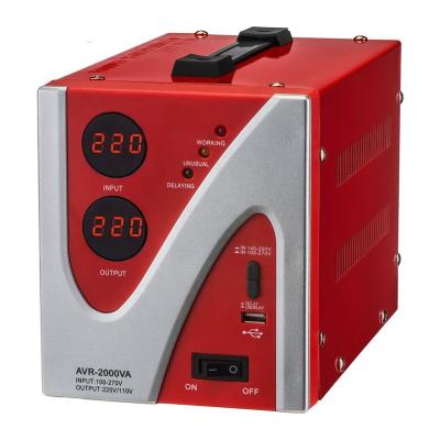 China Stabilized Voltage CE ISO Approved Single Phase Power Supply Automatic Voltage Regulators / Stabilizers Set for sale