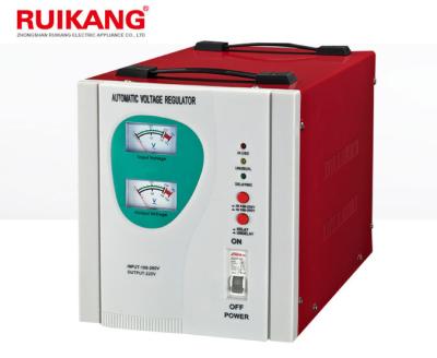 China Used In Places Require Power Supply Voltage Single Phase Voltage Stabilizer 220v 3kw Stable Digital Display For Home for sale