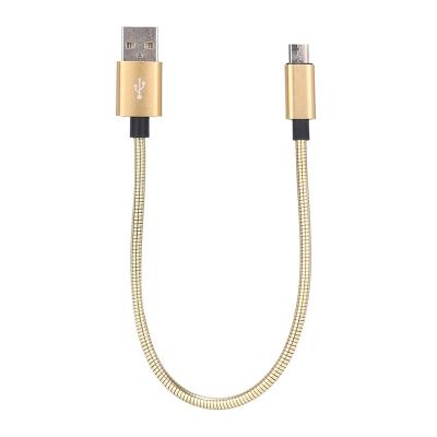 China Mobile Phone Promotional Prices Flex Metal Braided Micro Usb Bulk Cable for sale