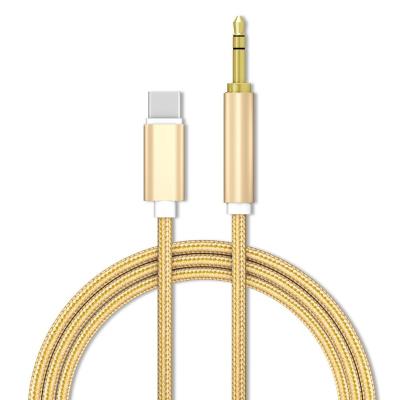 China Audio cable type aux. Premium Phone Accessories High Grade 3.5Mm Compatible C for sale