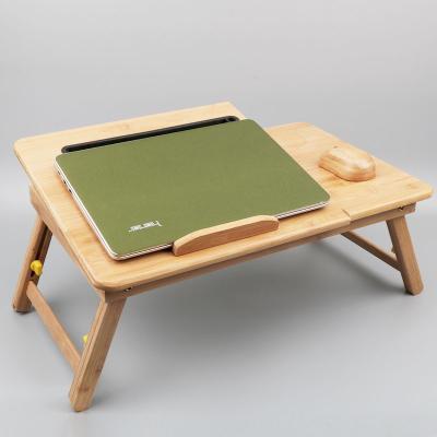 China Best Adjustable (Height) Choose Multifunctional Folding Bamboo Wooden Bed Laptop Table For Study for sale