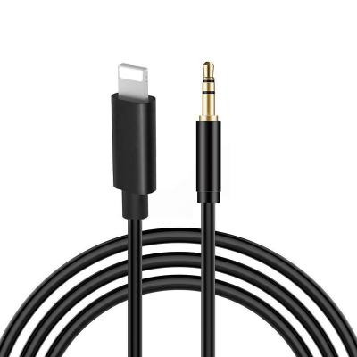 China Speaker for lightning to aux audio cable. 3.5mm for iPhone and iPad audio adapter cable for sale