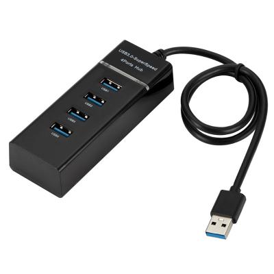 China High Quality ABS Plastic USB Hub New Design 4 Port USB Hub Splitter For Computer Fast Speed ​​USB 3.0 Hub for sale