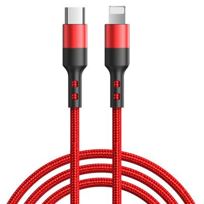 China 8pin Cable For iPhone 2021 New 20W Palladium Fast Charging Type C To Lightning Cable For Mac X XS 8 XR USB C Charging Data Cable iPhone 12 11 Pro For Macbook for sale