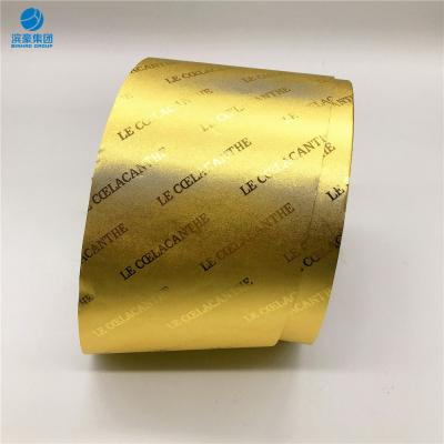 China Gold Silver Embossing Aluminum Foil Cigarette And Food Packagin For Cigarette Wrapping With Customized Patterns for sale