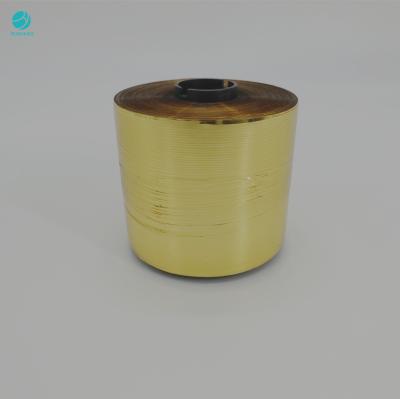 China Silver Tear Strip Gold Metal PET Film Tear Strip Tape For Cigarette Box Packaging With ISO Certificate for sale